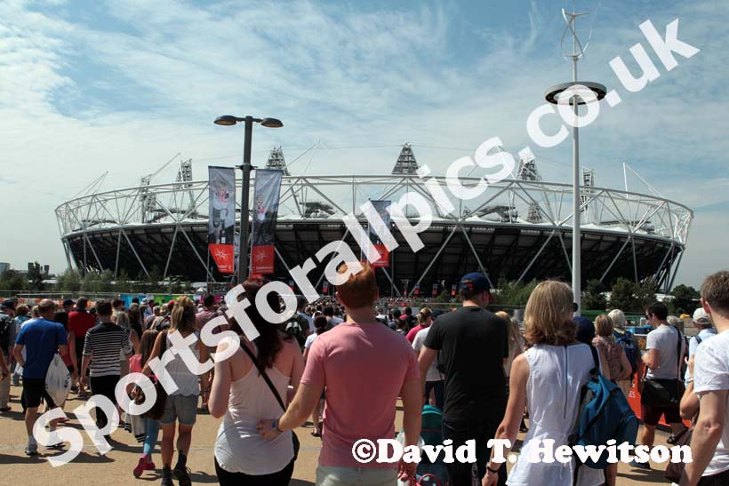 Queen Elizabeth Olympic Park, London.